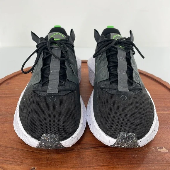 Nike Men's Crater Impact Black/neon green  size 13 - Picture 2 of 10